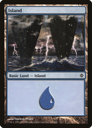 Island (235) [Rise of the Eldrazi] | Fandemonia Ltd