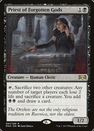 Priest of Forgotten Gods [Ravnica Allegiance] | Fandemonia Ltd