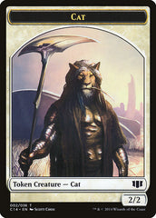 Angel // Cat Double-sided Token [Commander 2014 Tokens] | Fandemonia Ltd