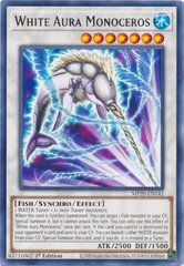 White Aura Monoceros [MP20-EN142] Rare | Fandemonia Ltd