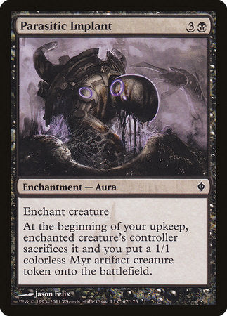 Parasitic Implant [New Phyrexia] | Fandemonia Ltd