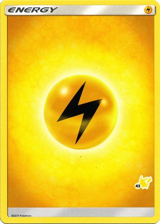 Lightning Energy (Pikachu Stamp #43) [Battle Academy 2020] | Fandemonia Ltd