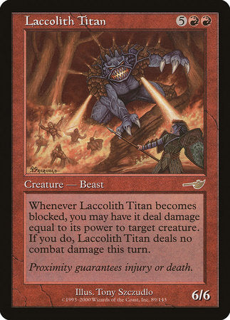 Laccolith Titan [Nemesis] | Fandemonia Ltd