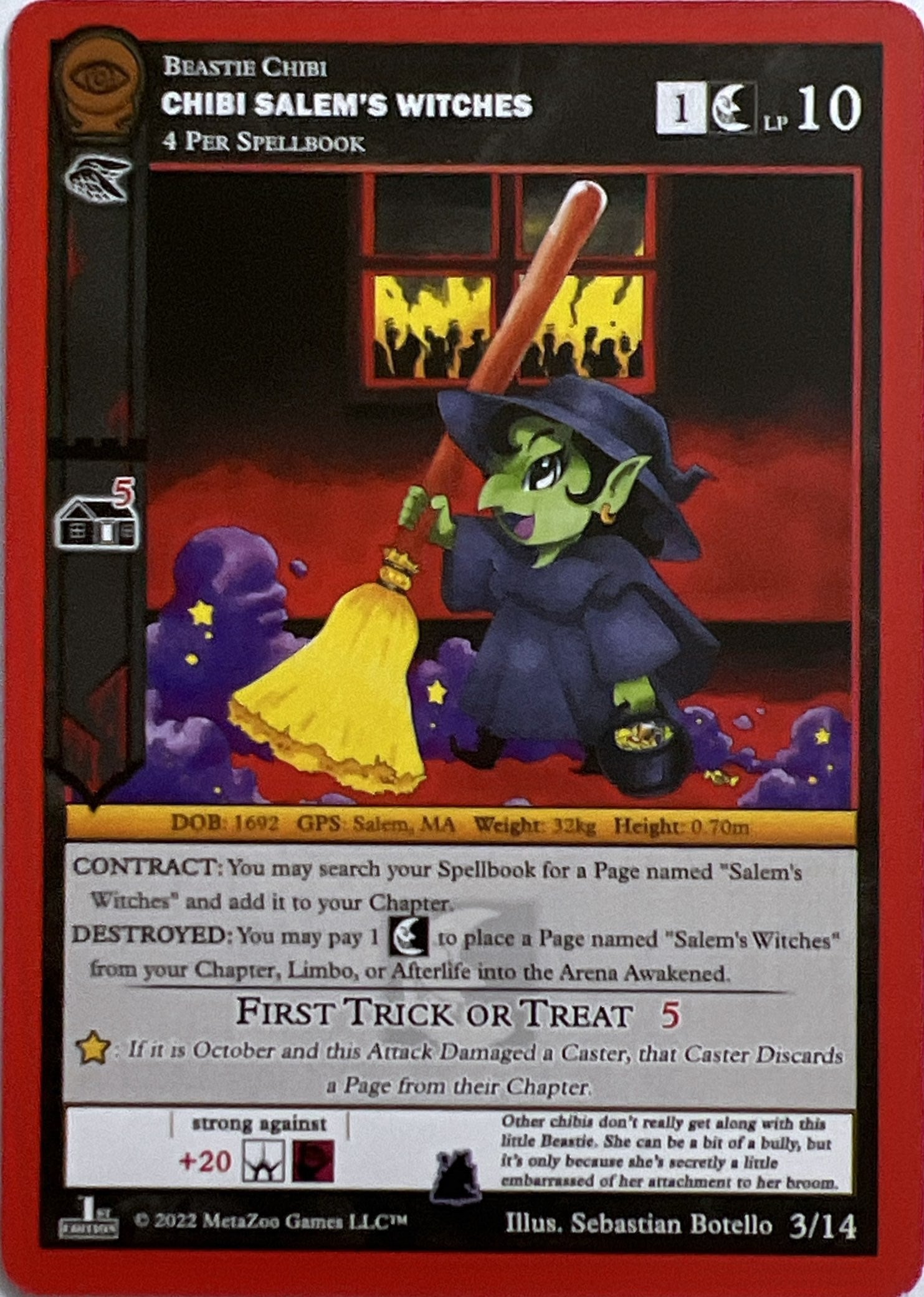 Chibi Salem's Witches [Seance: First Edition Release Event Deck] | Fandemonia Ltd