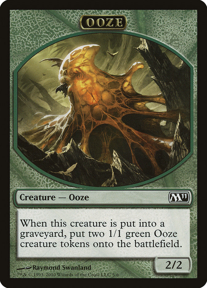 Ooze (5/6) [Magic 2011 Tokens] | Fandemonia Ltd