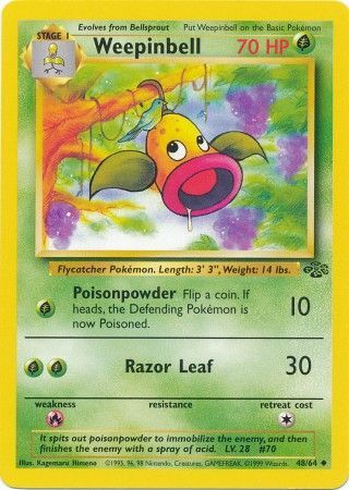 Weepinbell (48/64) [Jungle Unlimited] | Fandemonia Ltd