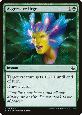 Aggressive Urge [Rivals of Ixalan] | Fandemonia Ltd