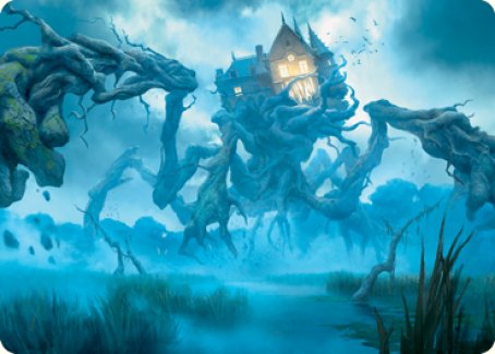 Creeping Inn Art Card [Innistrad: Midnight Hunt Art Series] | Fandemonia Ltd