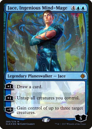 Jace, Ingenious Mind-Mage [Ixalan] | Fandemonia Ltd