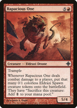 Rapacious One [Rise of the Eldrazi] | Fandemonia Ltd