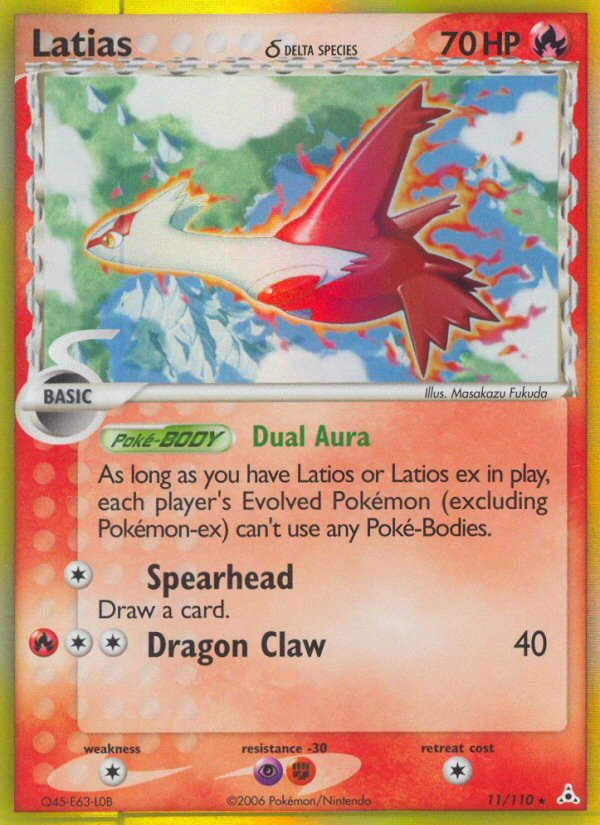 Latias (11/110) (Delta Species) [EX: Holon Phantoms] | Fandemonia Ltd