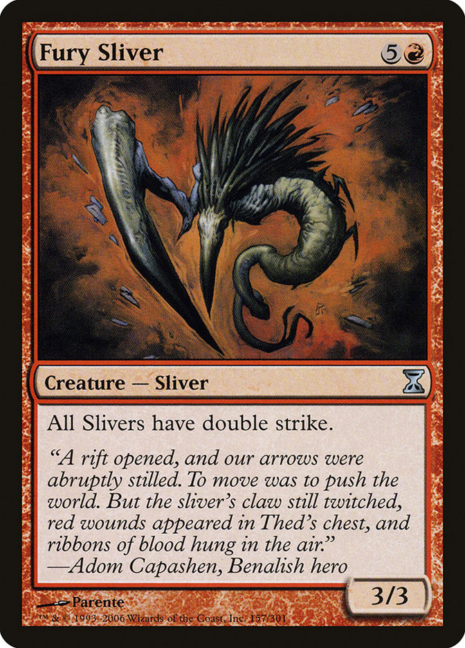 Fury Sliver [Time Spiral] | Fandemonia Ltd