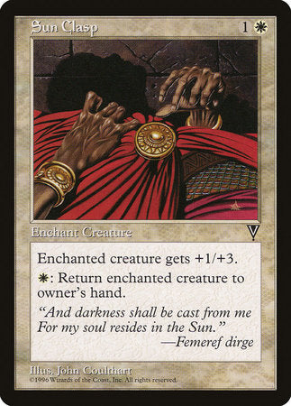 Sun Clasp [Visions] | Fandemonia Ltd