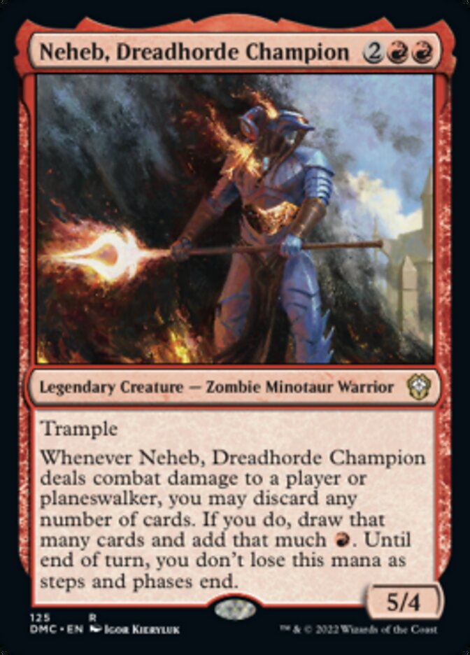 Neheb, Dreadhorde Champion [Dominaria United Commander] | Fandemonia Ltd