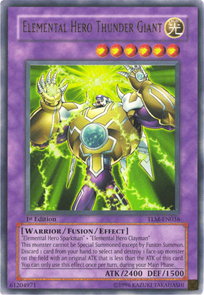 Elemental HERO Thunder Giant [TLM-EN036] Ultra Rare | Fandemonia Ltd