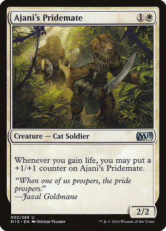 Ajani's Pridemate [Magic 2015] | Fandemonia Ltd