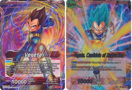 Vegeta // Vegeta, Candidate of Destruction [EX11-01] | Fandemonia Ltd