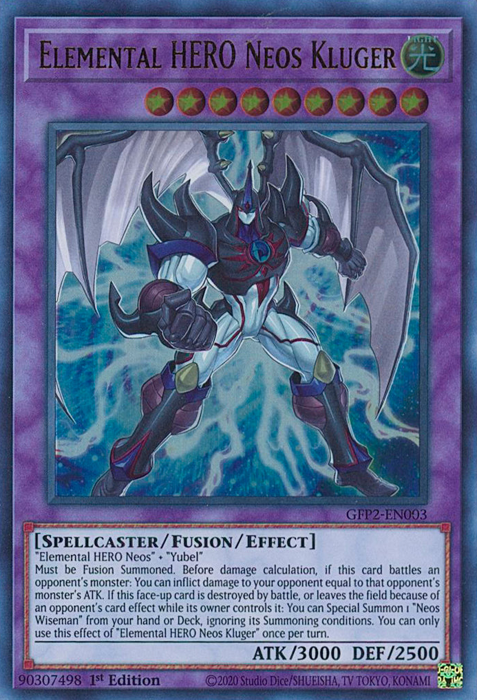 Elemental HERO Neos Kluger [GFP2-EN003] Ultra Rare | Fandemonia Ltd