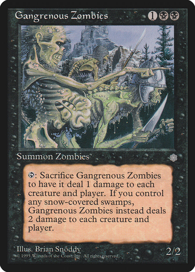 Gangrenous Zombies [Ice Age] | Fandemonia Ltd