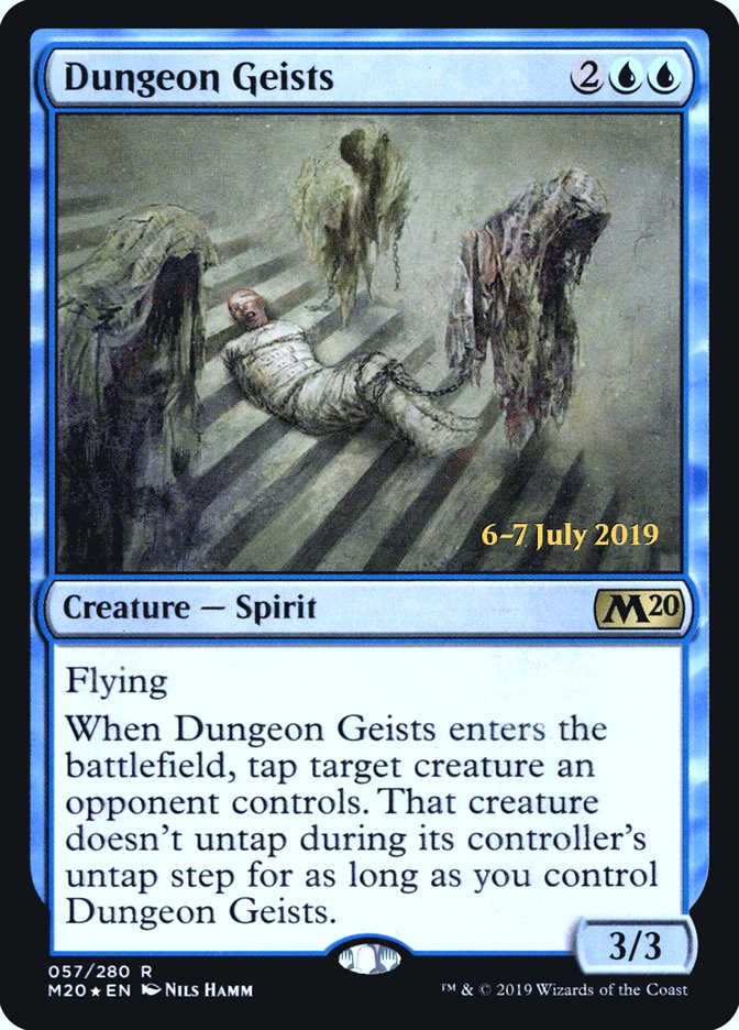 Dungeon Geists  [Core Set 2020 Prerelease Promos] | Fandemonia Ltd