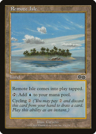 Remote Isle [Urza's Saga] | Fandemonia Ltd