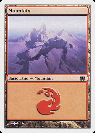 Mountain (344) [Eighth Edition] | Fandemonia Ltd