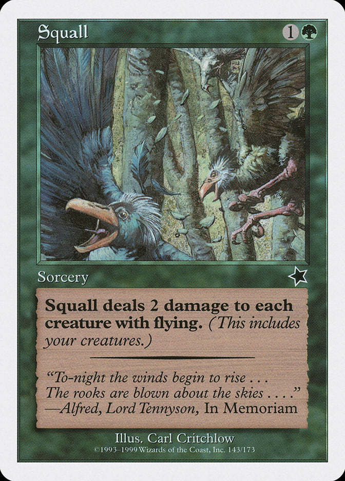 Squall [Starter 1999] | Fandemonia Ltd
