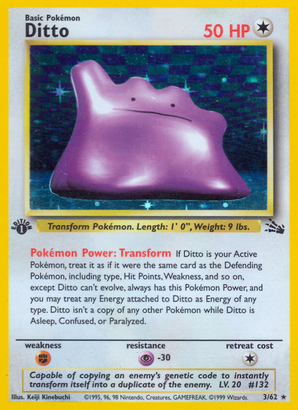 Ditto (3/62) [Fossil 1st Edition] | Fandemonia Ltd