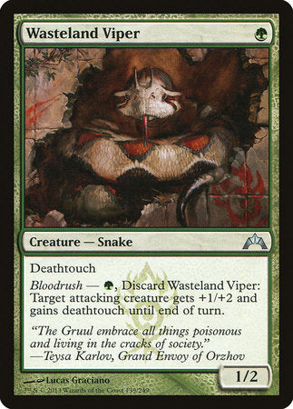 Wasteland Viper [Gatecrash] | Fandemonia Ltd