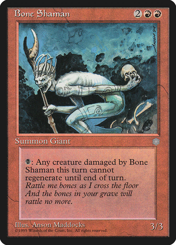 Bone Shaman [Ice Age] | Fandemonia Ltd