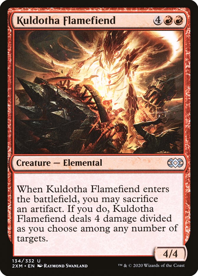 Kuldotha Flamefiend [Double Masters] | Fandemonia Ltd