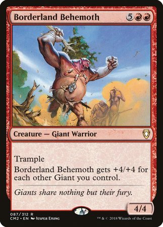 Borderland Behemoth [Commander Anthology Volume II] | Fandemonia Ltd