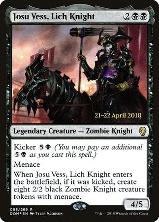 Josu Vess, Lich Knight [Dominaria Promos] | Fandemonia Ltd