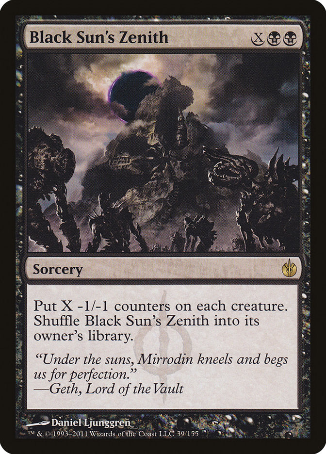 Black Sun's Zenith [Mirrodin Besieged] | Fandemonia Ltd