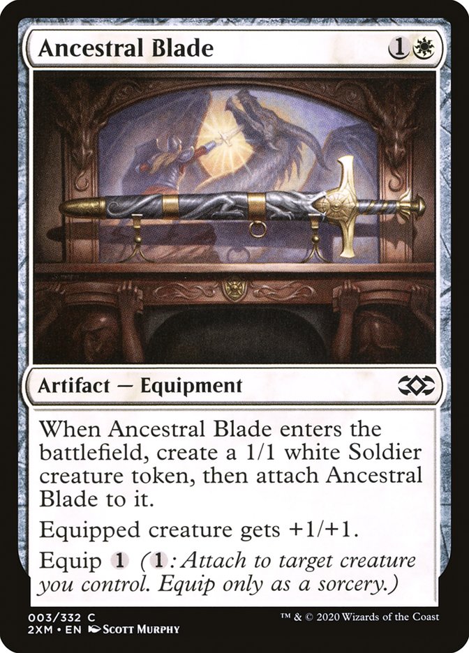 Ancestral Blade [Double Masters] | Fandemonia Ltd