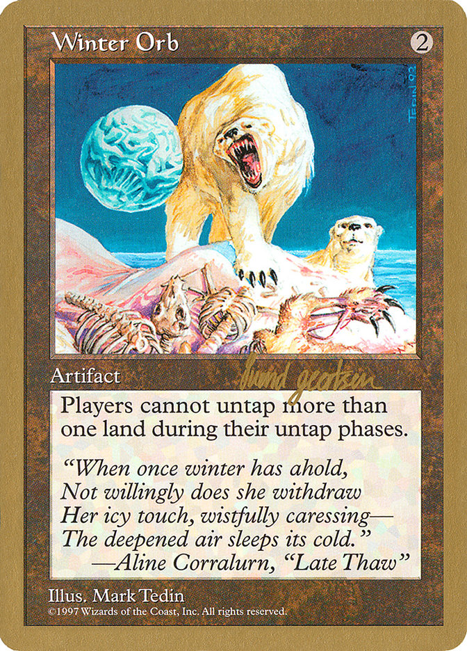 Winter Orb (Svend Geertsen) [World Championship Decks 1997] | Fandemonia Ltd