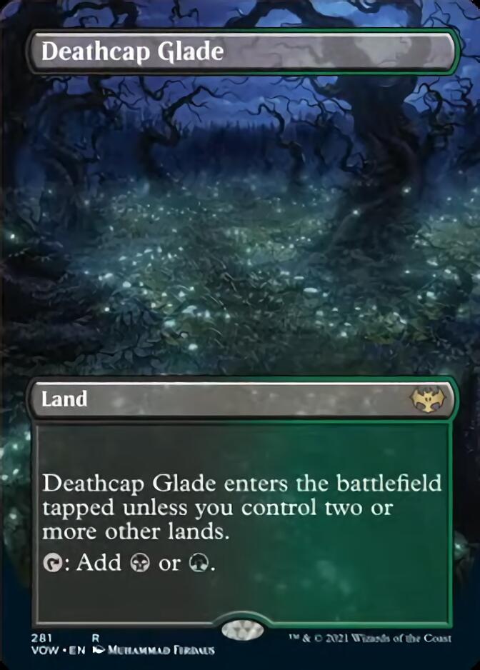 Deathcap Glade (Borderless) [Innistrad: Crimson Vow] | Fandemonia Ltd