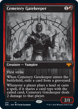 Cemetery Gatekeeper [Innistrad: Double Feature] | Fandemonia Ltd