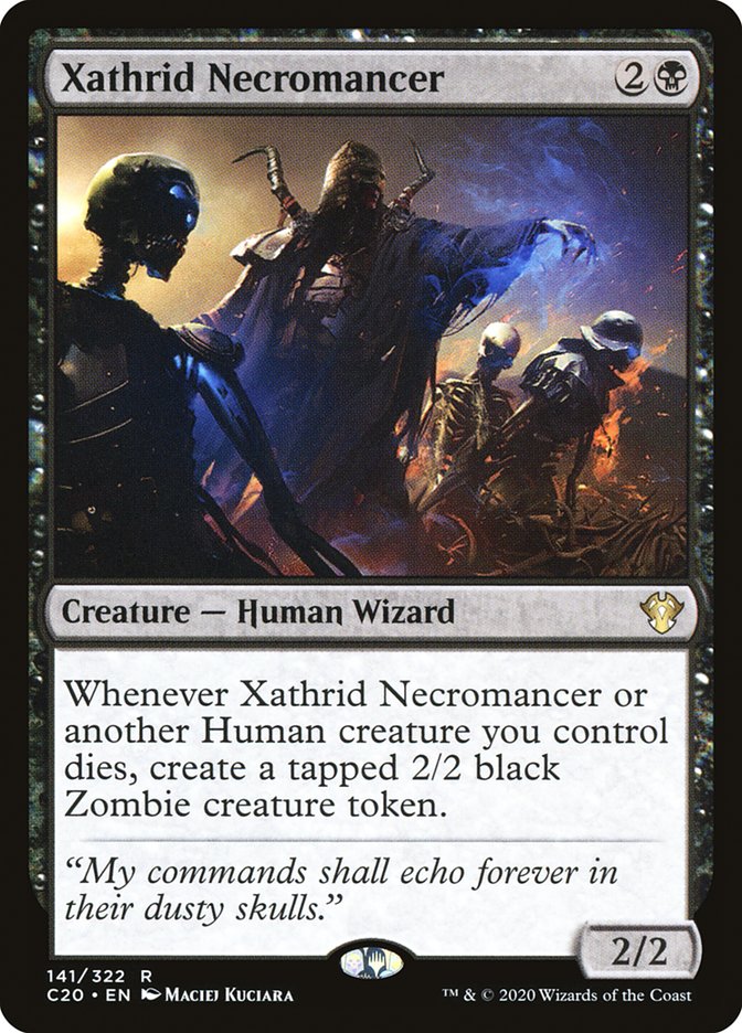 Xathrid Necromancer [Commander 2020] | Fandemonia Ltd