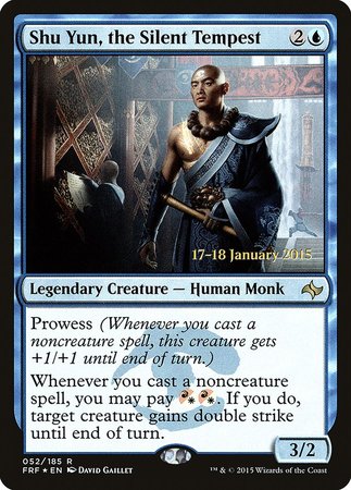 Shu Yun, the Silent Tempest [Fate Reforged Promos] | Fandemonia Ltd