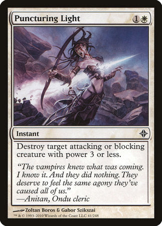 Puncturing Light [Rise of the Eldrazi] | Fandemonia Ltd