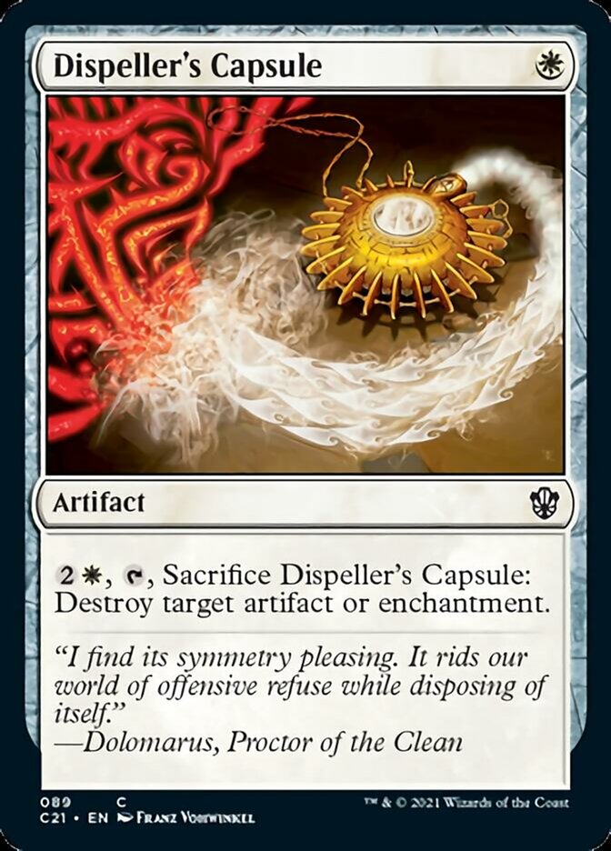 Dispeller's Capsule [Commander 2021] | Fandemonia Ltd