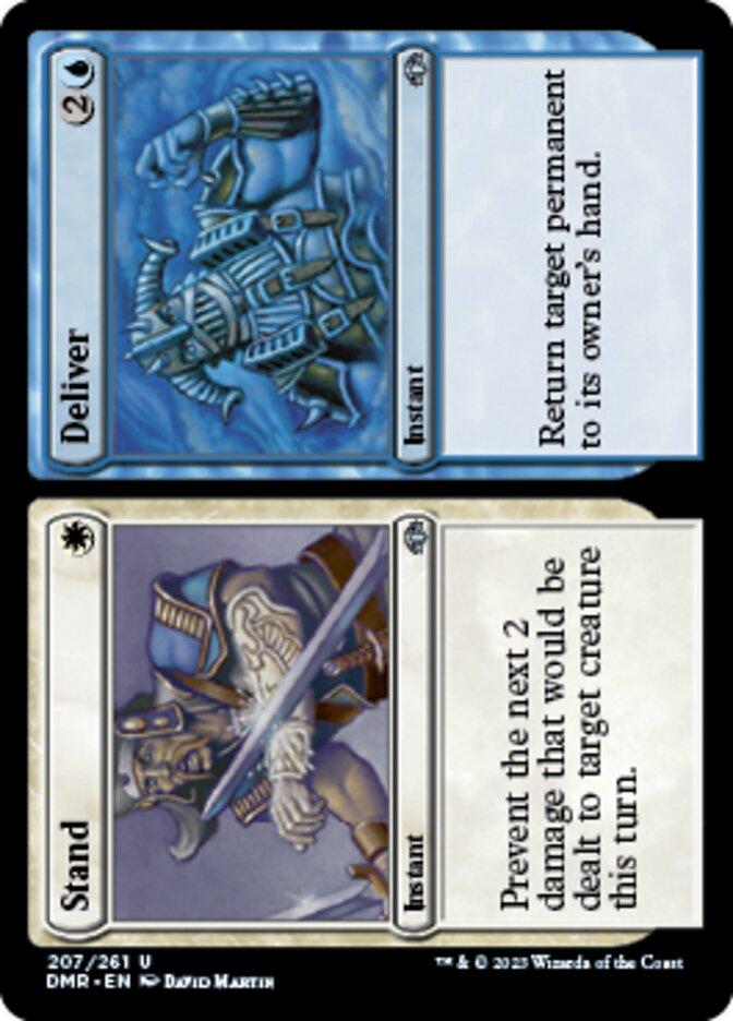 Stand // Deliver [Dominaria Remastered] | Fandemonia Ltd