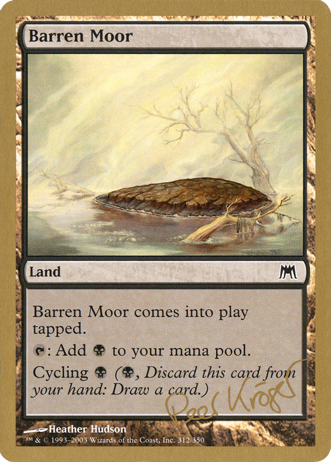 Barren Moor (Peer Kroger) [World Championship Decks 2003] | Fandemonia Ltd