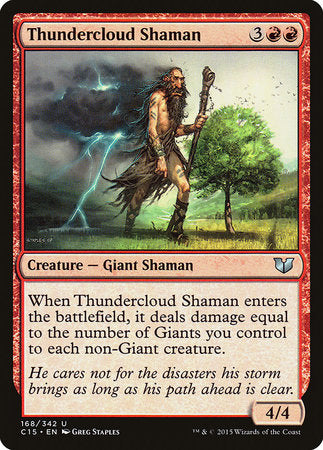 Thundercloud Shaman [Commander 2015] | Fandemonia Ltd