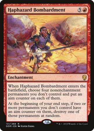 Haphazard Bombardment [Dominaria] | Fandemonia Ltd