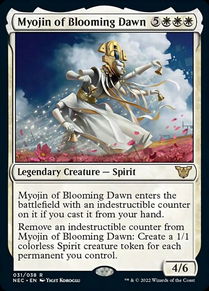Myojin of Blooming Dawn [Kamigawa: Neon Dynasty Commander] | Fandemonia Ltd