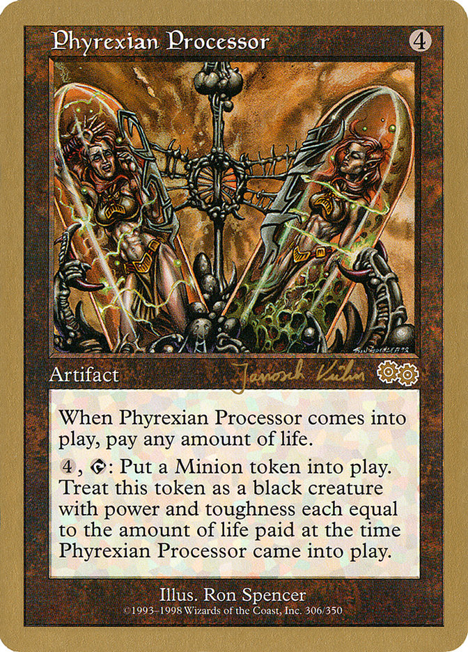 Phyrexian Processor (Janosch Kuhn) [World Championship Decks 2000] | Fandemonia Ltd