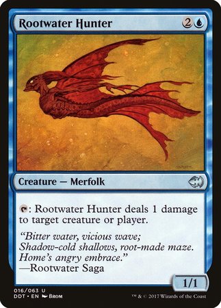 Rootwater Hunter [Duel Decks: Merfolk vs. Goblins] | Fandemonia Ltd