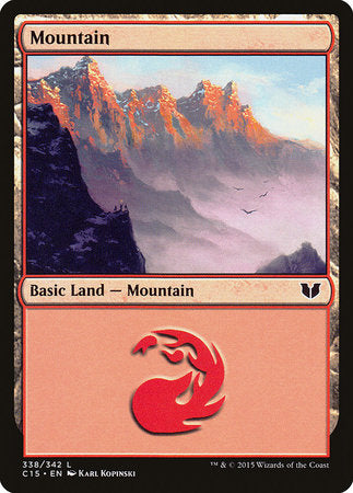 Mountain (338) [Commander 2015] | Fandemonia Ltd
